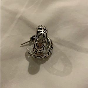 James Avery Adoree hoop earrings